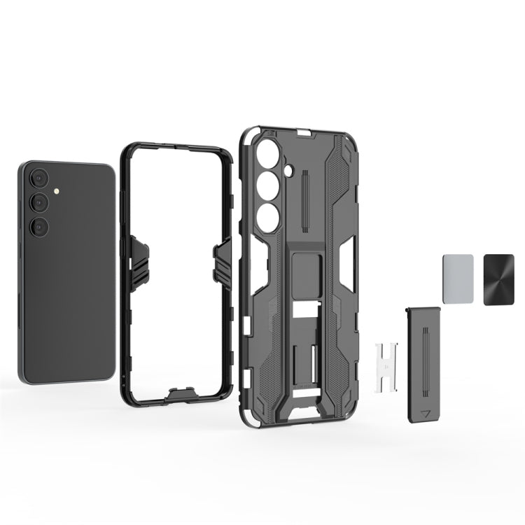 Samsung Galaxy S24+ 5G Supersonic Armor PC Hybrid TPU Phone Case showcasing its sleek design and durable material.